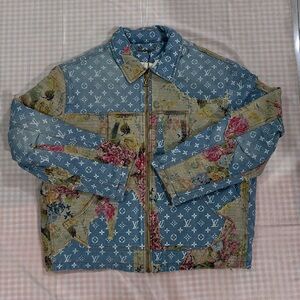 Louis Vuitton Blue Cotton Jacket